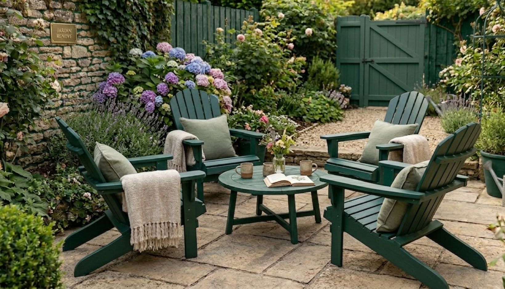 Protégez et embellissez votre jardin avec la nouvelle gamme de peinture extérieure Syntilor 