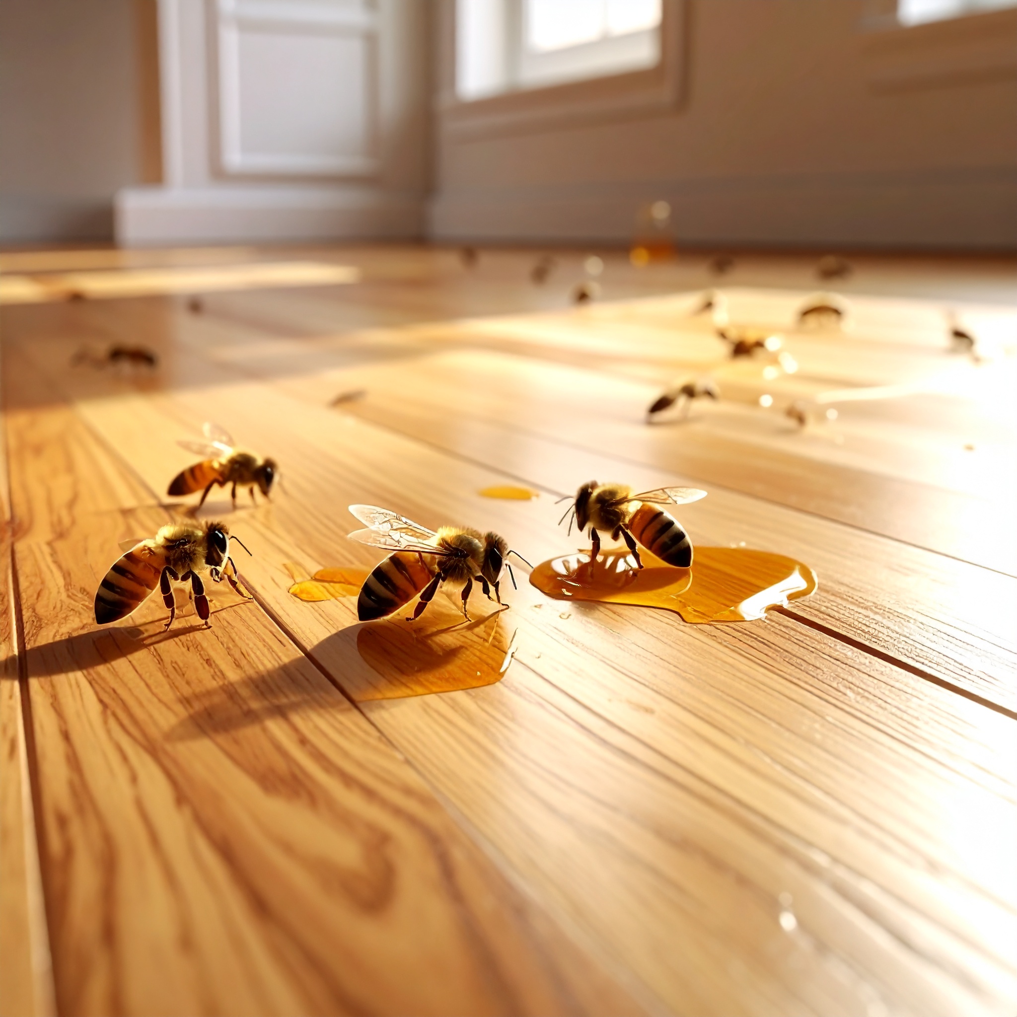 Image parquet cire d'abeilles