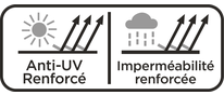 Anti-UV - Imperméabilité renforcée
